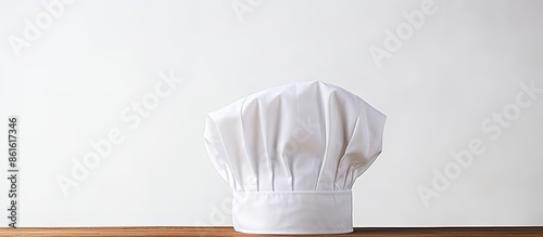An image of a chef hat with...