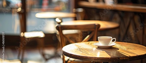 Customer seat in coffee sho...