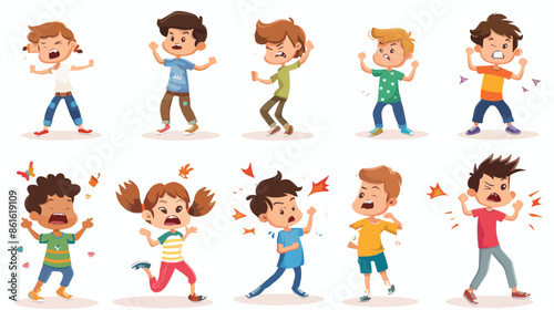 Screaming Tantrums Hitting Defiance Scenes Of Children