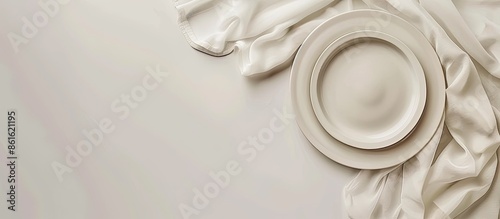 White table indoors with an...