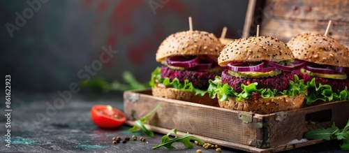 Vegan beet chickpea burgers...
