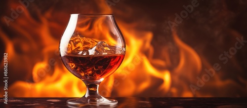 Image of a brandy snifter o...