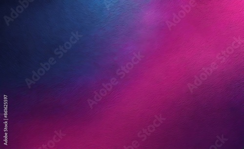Dark blue purple grain texture gradient background magenta pink glowing color grainy poster banner design 
