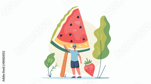 Summer Food Delicious Sweet Dessert Landing Page 