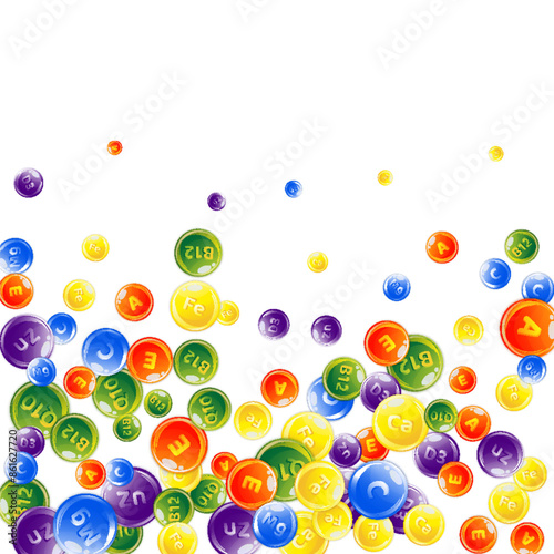 Vitamins and minerals complex. Multivitamins
