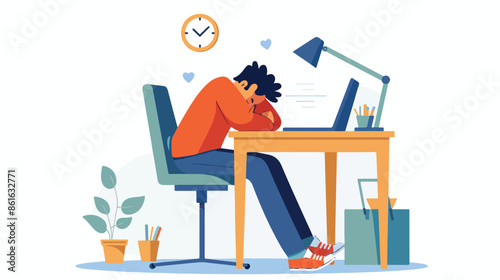 Overwork Burnout Tiredness Fatigue and Depression 