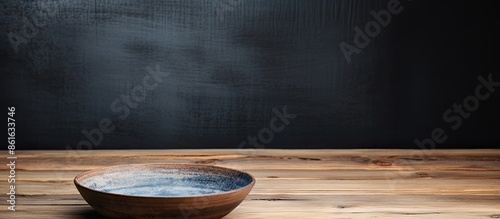 Rustic wooden surface showc...