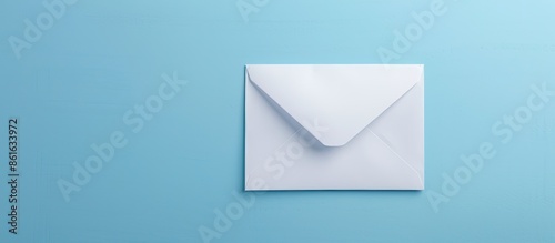 A white envelope and email ...