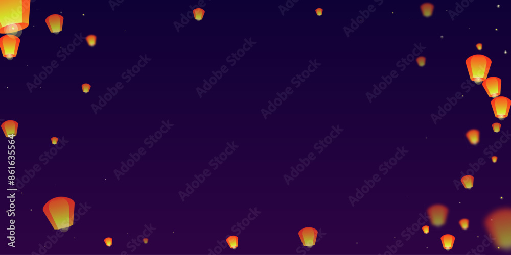 Yi peng festival card. Yi peng festival card.