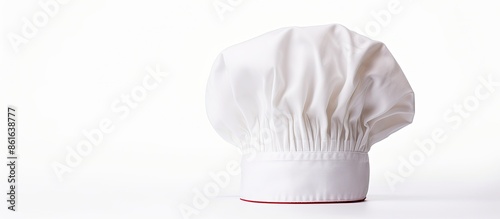 An image of a chef hat with...