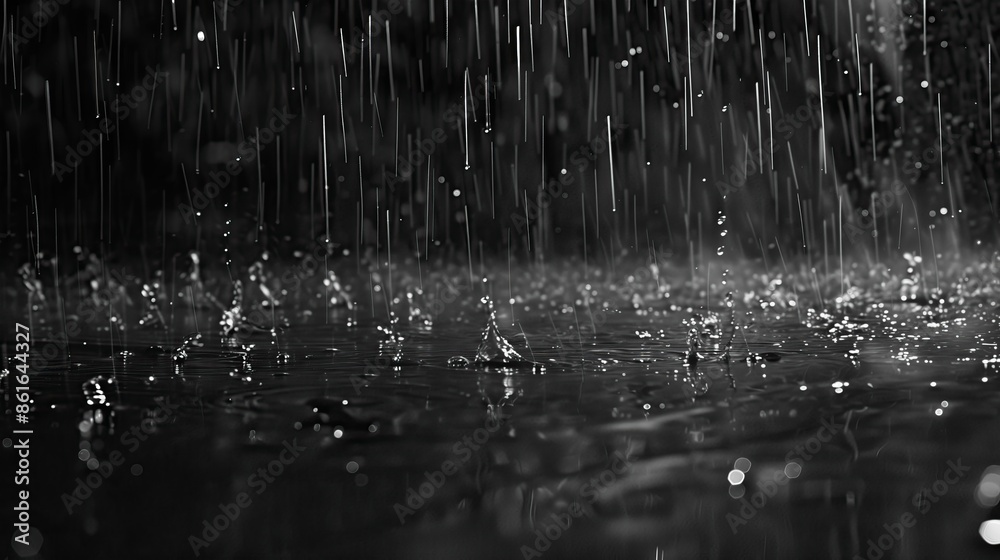 rain on black backdrop, effect for overlay and screen rain on black backdrop, effect for overlay and screen