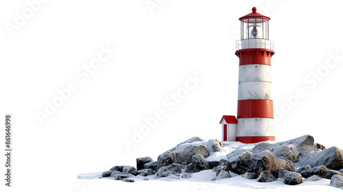 Lighthouse, transparent background PNG