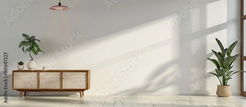 Modern living room with a r...