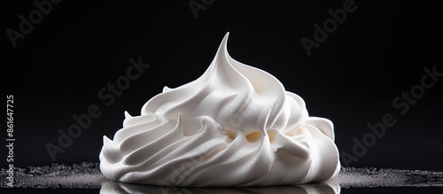 Isolated meringue with copy...