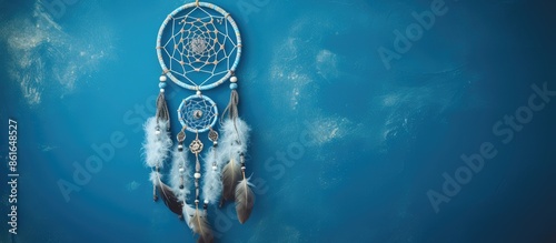 Top view of a dream catcher...