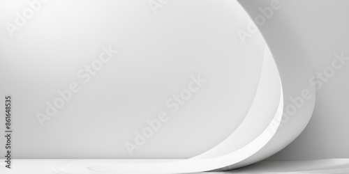 White abstract simple background vector illustration