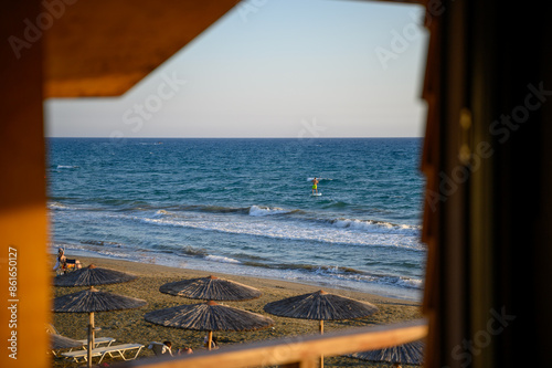 The beautiful Agios Ermogenis Beach Limassol in Cyprus
 photo