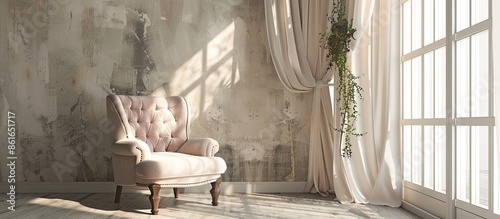 Stylish room interior with ...