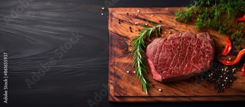 Top view of a cutting board...