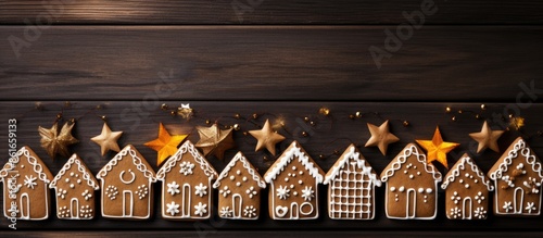 Gingerbread cookies display...