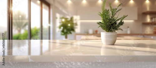 Modern kitchen counter and ...