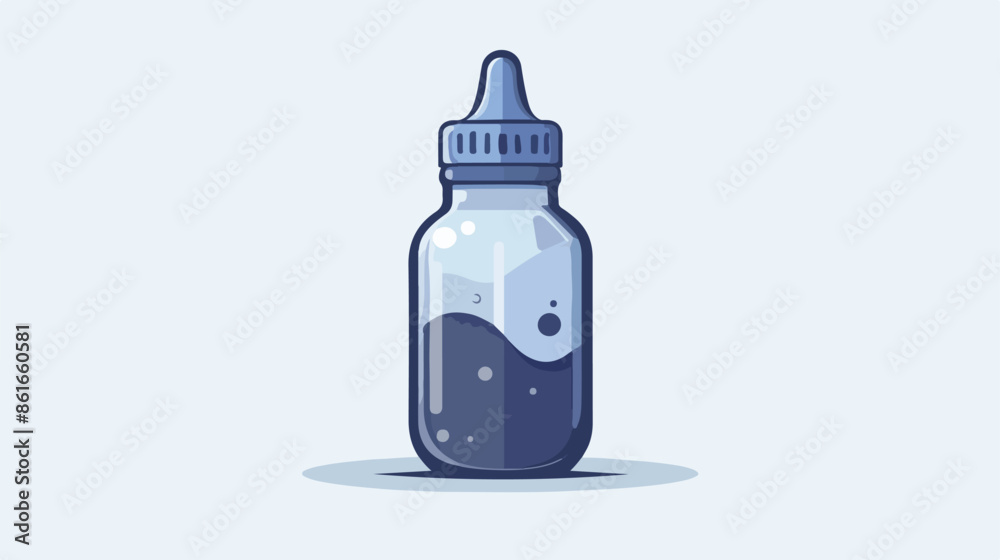 Feeding bottle icon thin line for web and mobile Feeding bottle icon thin line for web and mobile