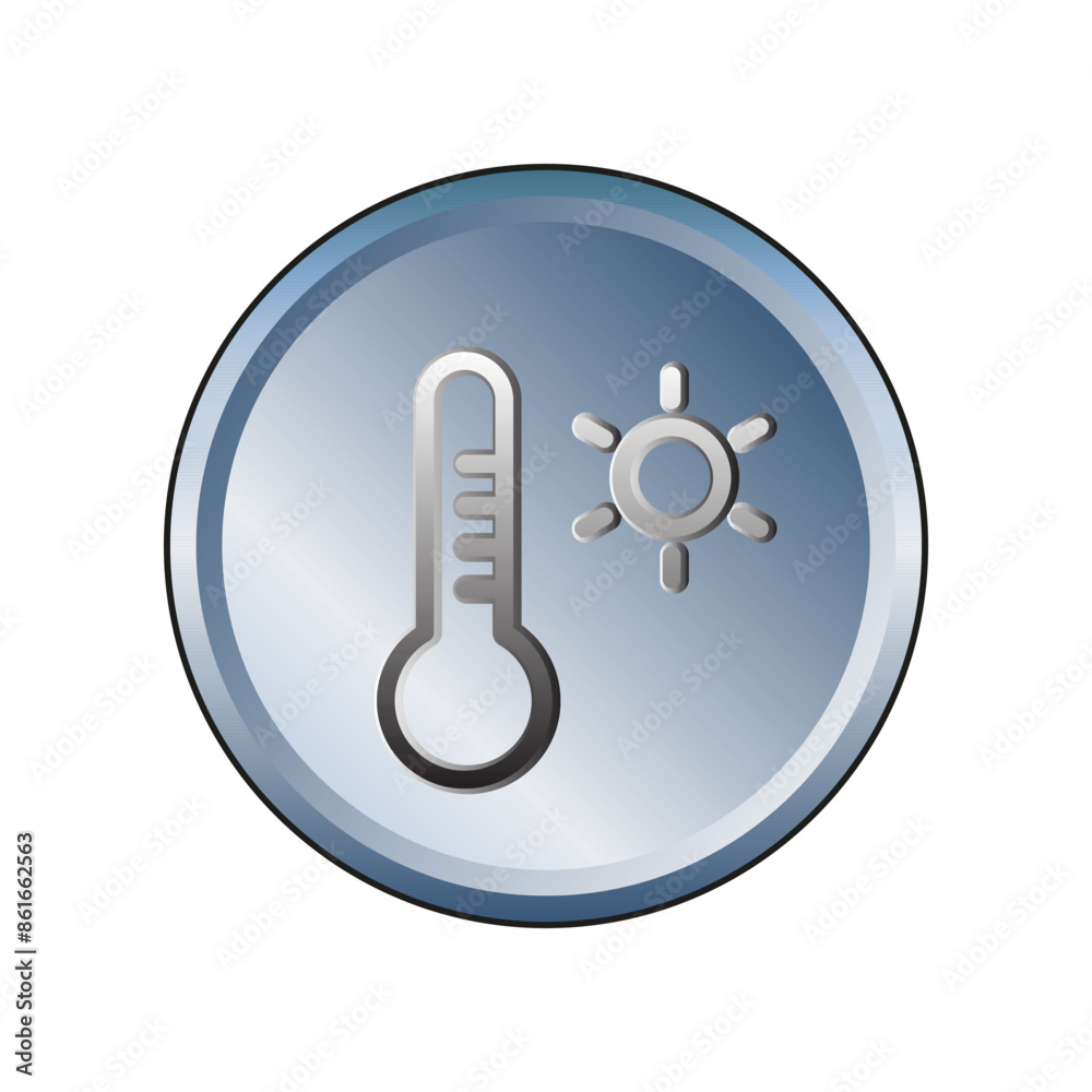 Illustration Vector graphic of thermometer icon Illustration Vector graphic of thermometer icon