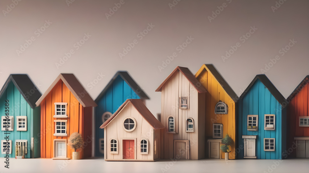 House model. Property home and real estate insurance concept. miniature model house. Mortgage concep. AI generated image, ai.. House model. Property home and real estate insurance concept. miniature model house. Mortgage concep. AI generated image, ai..