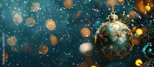 Detailed view of a Christma...