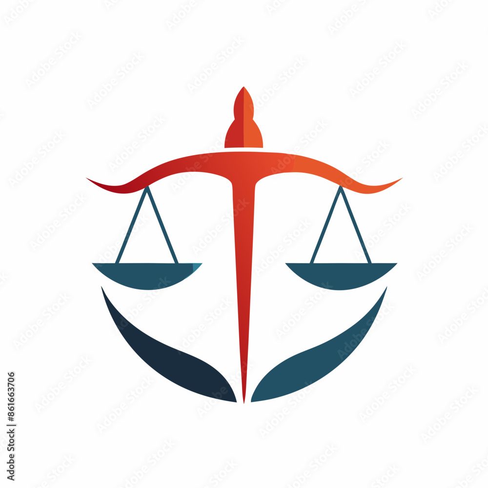 Modern and minimalist Law firm logo icon vector art illustration Modern and minimalist Law firm logo icon vector art illustration