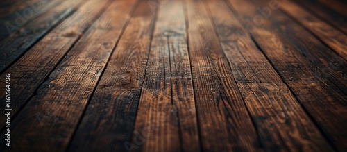 Close up view of a wooden s...