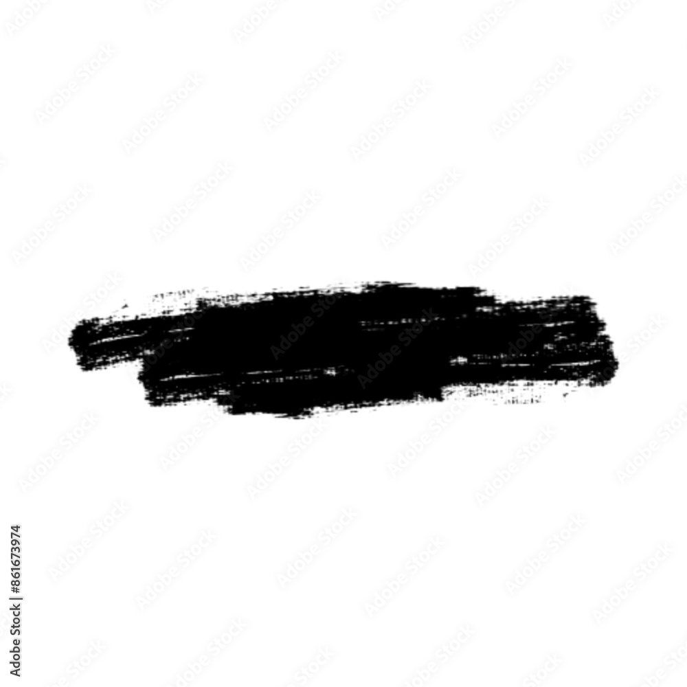 Brush stroke vector. Grunge design elements Brush stroke vector. Grunge design elements