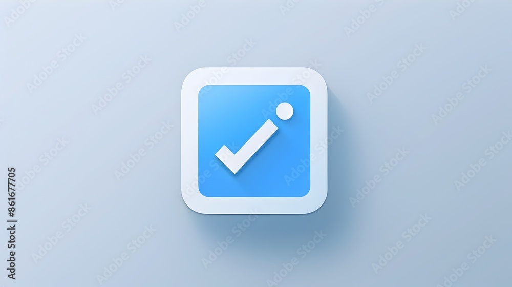 Modern Mobile App Interface with Clean Blue and White Design Modern Mobile App Interface with Clean Blue and White Design