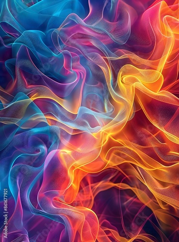 Wallpaper Mural Colorful abstract background Torontodigital.ca