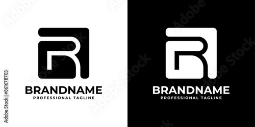 Modern Letter R Logo Set, suitable for any business with R initial