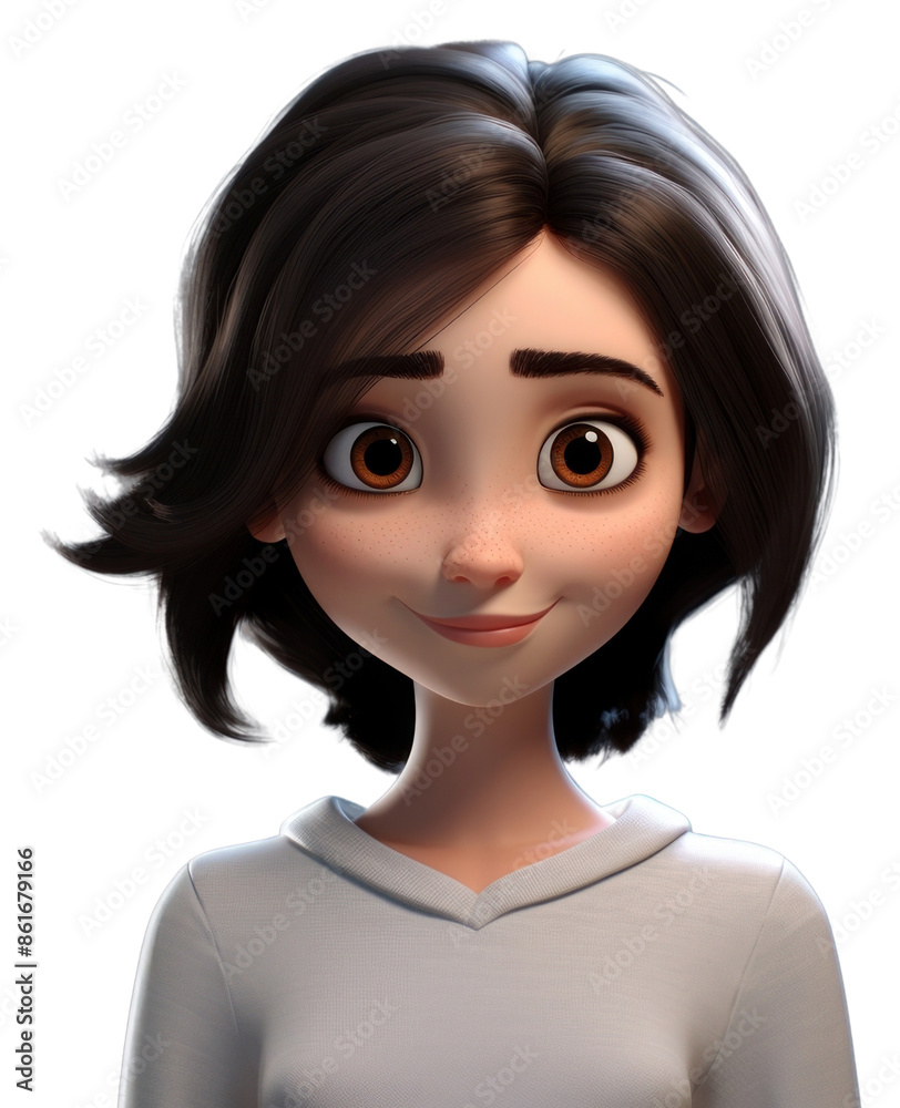 PNG Brunette female cartoon adult human. PNG Brunette female cartoon adult human.