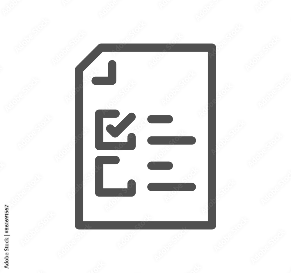 Document flow management related icon outline and linear vector.
Document flow management related icon outline and linear vector.