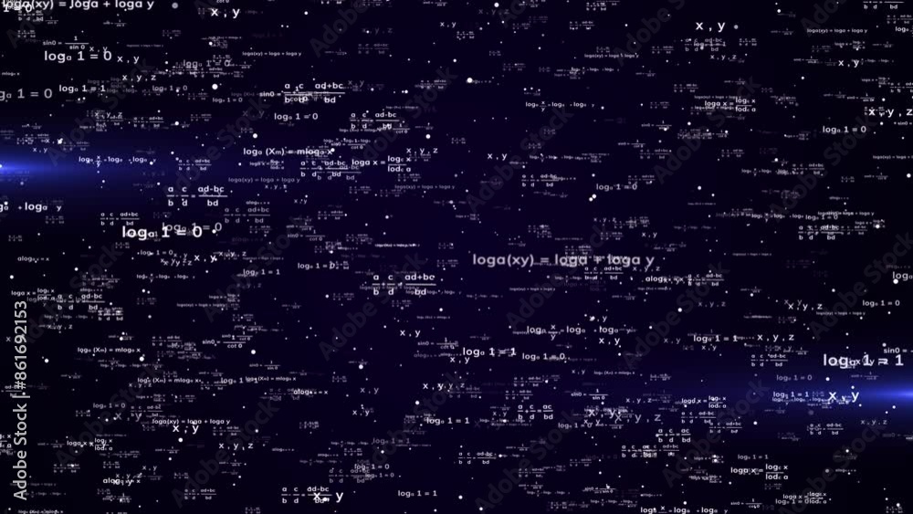Structural chemical formulas Math Formulas Background abstract digital space. Math calculations functions equations. Science research mathematical, physical chemical formula calculation icon elements