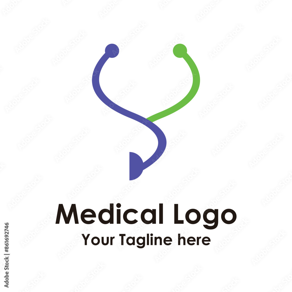 Medical logo design vector template Medical logo design vector template