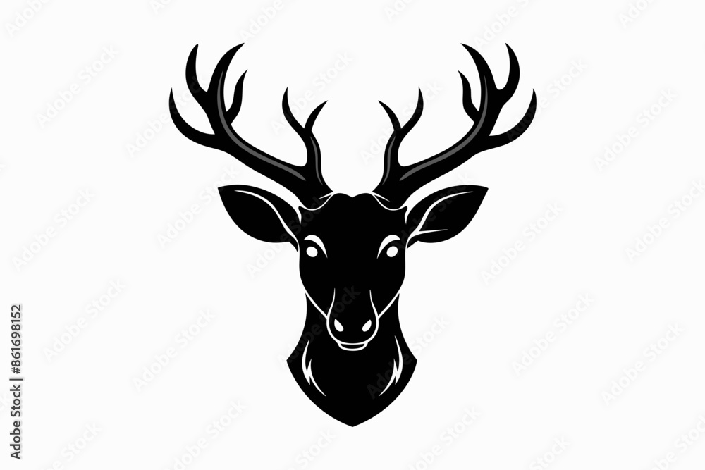 isolated black silhouette of a deer head collection, Set of deer silhouette vector. Deer Silhouette, Deer Head
isolated black silhouette of a deer head collection, Set of deer silhouette vector. Deer Silhouette, Deer Head