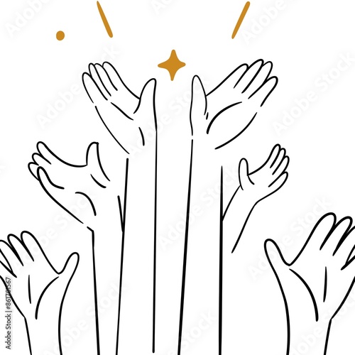 Hands in the air 