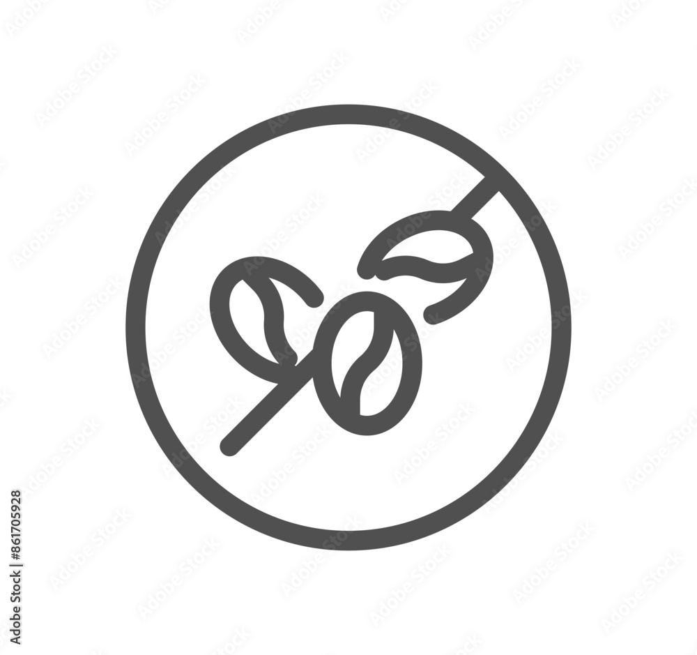 Allergen related icon outline and linear vector.
Allergen related icon outline and linear vector.