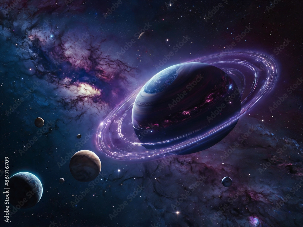 Obraz premium planet in space