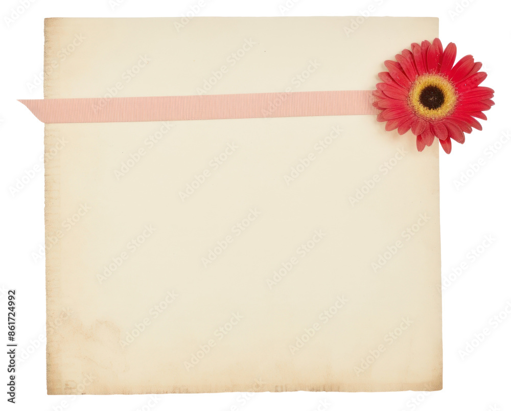 PNG Gerbera flower paper plant. PNG Gerbera flower paper plant.