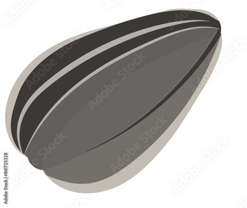 Sunflower Seed Snack Vector Illustration