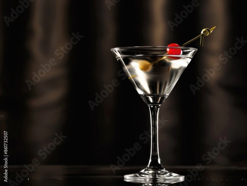Wallpaper Mural A martini glass with a cherry on top Torontodigital.ca