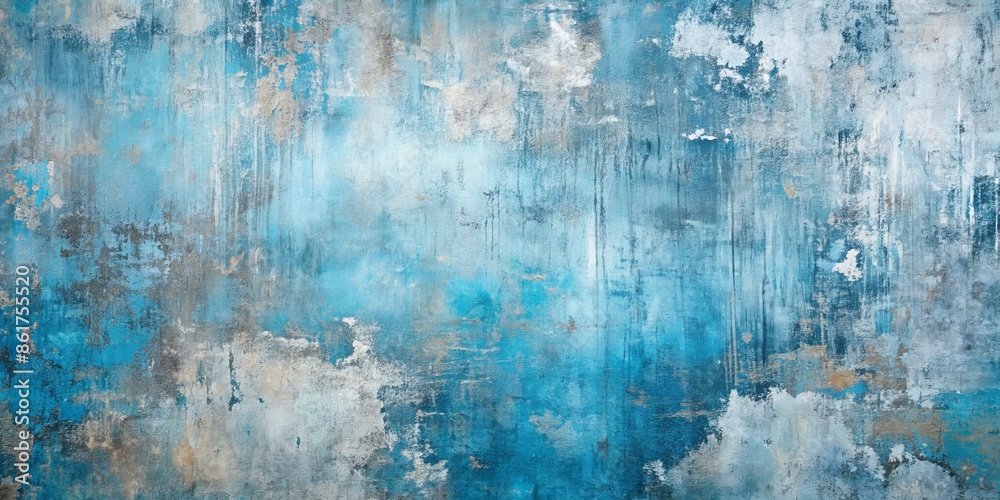 Abstract Blue and Gray Grunge Texture Background Abstract Blue and Gray Grunge Texture Background