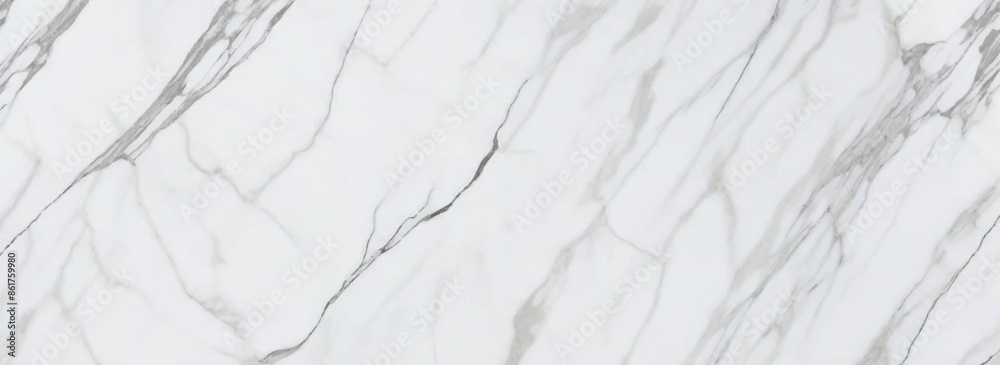 Obraz premium Luxurious white Carrara statuaries marble texture background. Calacatta glossy marble with golden streaks. Luxury White Gold Marble texture background vector. Luxurious floor marbling texture design.