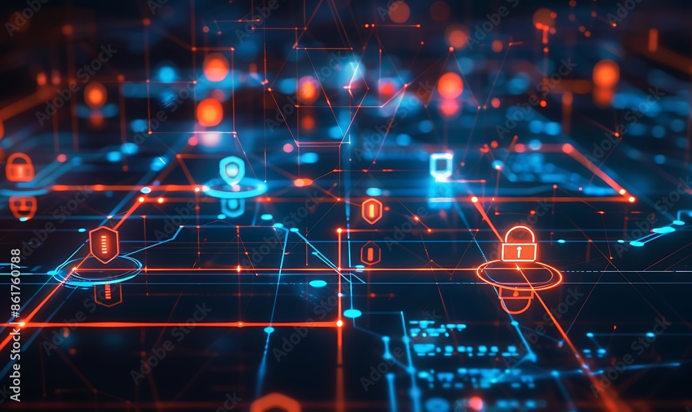 A high-tech grid background with flowing data streams and security icons, emphasizing robust incident response and safeguarding digital assets A high-tech grid background with flowing data streams and security icons, emphasizing robust incident response and safeguarding digital assets