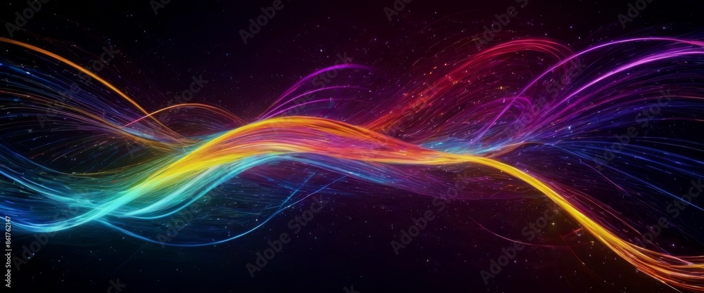 Fototapeta premium connectivity wifi network futuristic Abstract vector background